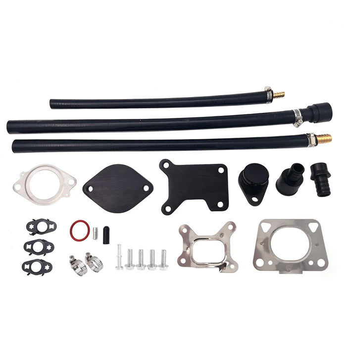 Billet EGR cooler removal and block-off kit for 2017-2023 GM Duramax L5P 6.6L