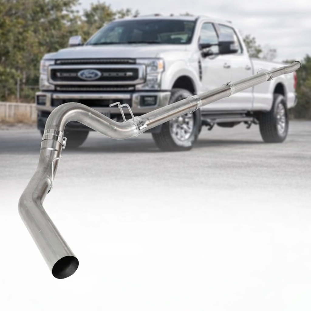 5 inch stainless steel downpipe-back exhaust system for 2011-2026 Ford 6.7L Powerstroke