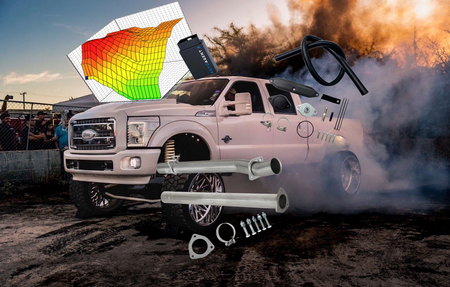 Complete DIY performance tuning and exhaust package for 2011-2022 Ford Powerstroke 6.7L