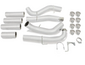 5 inch stainless steel downpipe-back exhaust single for LML Duramax